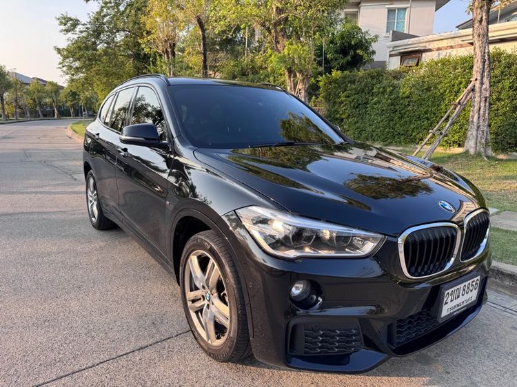 BMW X1 2019 2.0 sDrive20d M Sport Utility-car ดีเซล ไม่ติดแก๊ส เกียร์อัตโนมัติ ดำ รูปที่ 4