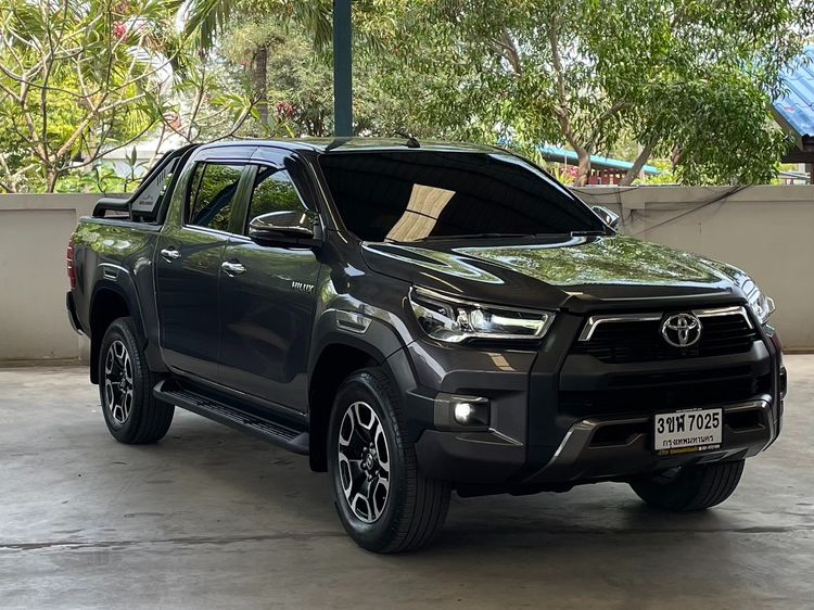 Toyota Hilux Revo 2023 Double Cab 2.4 High Prerunner Pickup ดีเซล ไม่ติดแก๊ส เกียร์อัตโนมัติ เทา รูปที่ 3