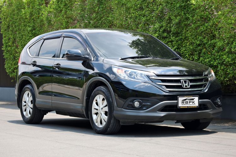 Honda CR-V 2014 2.0 E 4WD Utility-car เบนซิน ไม่ติดแก๊ส เกียร์อัตโนมัติ ดำ รูปที่ 4