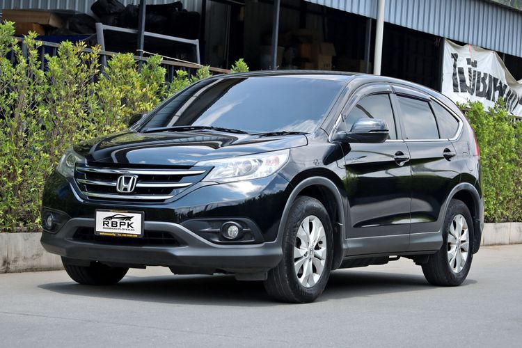 Honda CR-V 2014 2.0 E 4WD Utility-car เบนซิน ไม่ติดแก๊ส เกียร์อัตโนมัติ ดำ