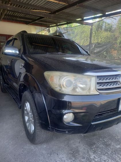 Toyota Fortuner 2008 2.7 V Utility-car เบนซิน LPG เกียร์อัตโนมัติ ดำ รูปที่ 3