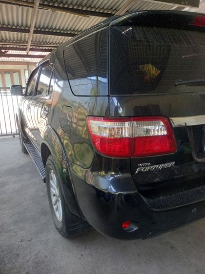 Toyota Fortuner 2008 2.7 V Utility-car เบนซิน LPG เกียร์อัตโนมัติ ดำ รูปที่ 4