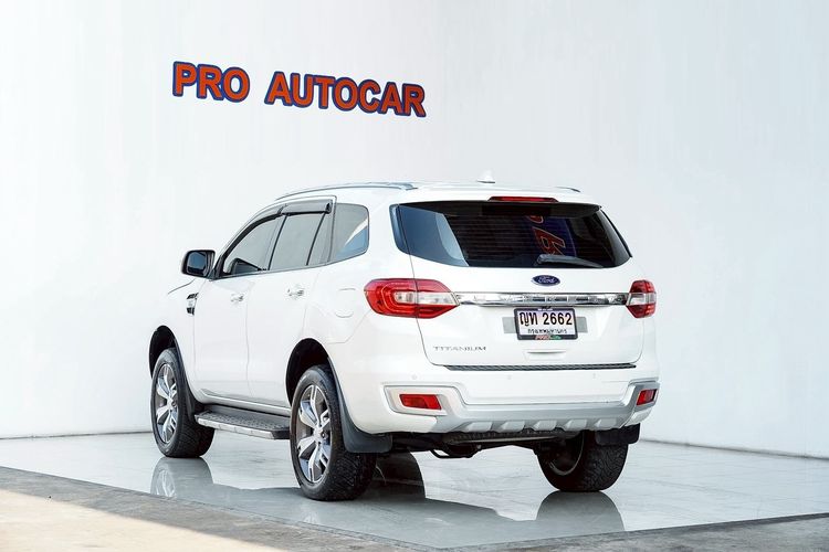 Ford Everest 2017 2.2 Titanium Plus Utility-car ดีเซล ไม่ติดแก๊ส เกียร์อัตโนมัติ ขาว รูปที่ 4
