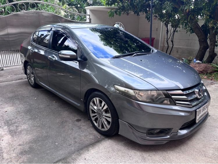 Honda City 2012 1.5 Sv i-VTEC Sedan เบนซิน ไม่ติดแก๊ส เกียร์อัตโนมัติ เทา รูปที่ 2