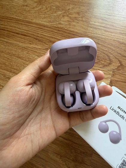 หูฟัง Sony LinkBuds Clip WF-LC900 Purple รูปที่ 2