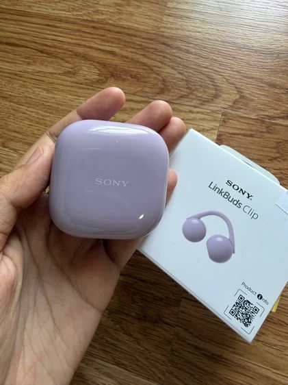 หูฟัง Sony LinkBuds Clip WF-LC900 Purple รูปที่ 3