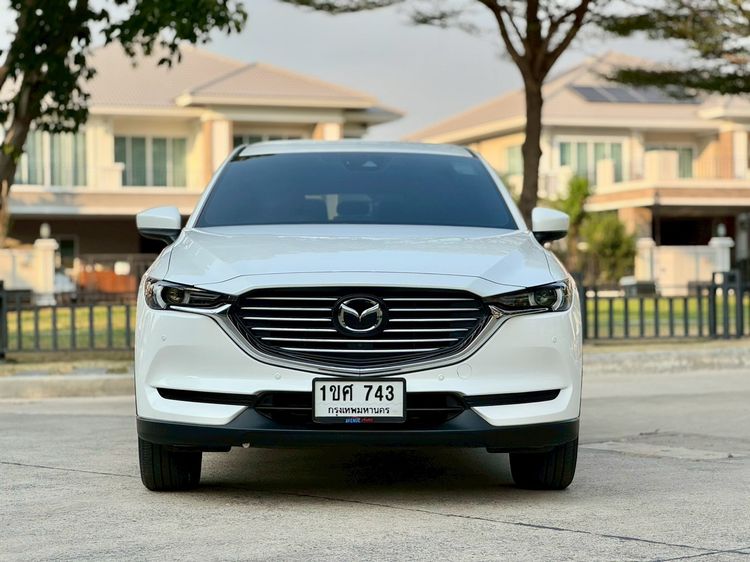 Mazda CX-8 2021 2.5 SP Utility-car เบนซิน ไม่ติดแก๊ส เกียร์อัตโนมัติ ขาว รูปที่ 2
