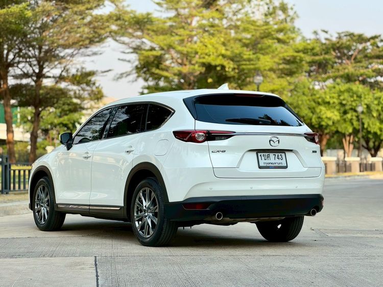 Mazda CX-8 2021 2.5 SP Utility-car เบนซิน ไม่ติดแก๊ส เกียร์อัตโนมัติ ขาว รูปที่ 4