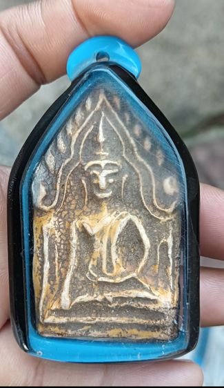 พระสามเหลี่ยม กรอบพลาสติก 1 องค์ รูปที่ 7