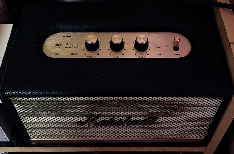 ลำโพงบลูทูธ Marshall Acton II Black รูปที่ 4