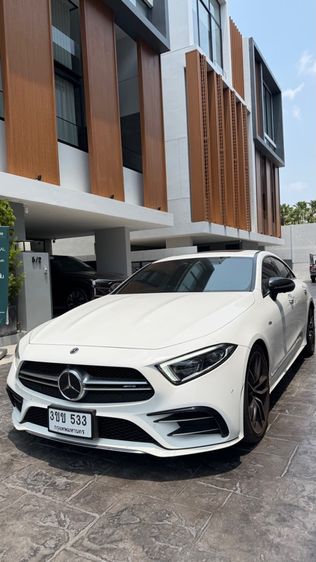 Mercedes-Benz CLS-Class 2020 CLS53 Sedan เบนซิน ไม่ติดแก๊ส เกียร์อัตโนมัติ ขาว รูปที่ 3