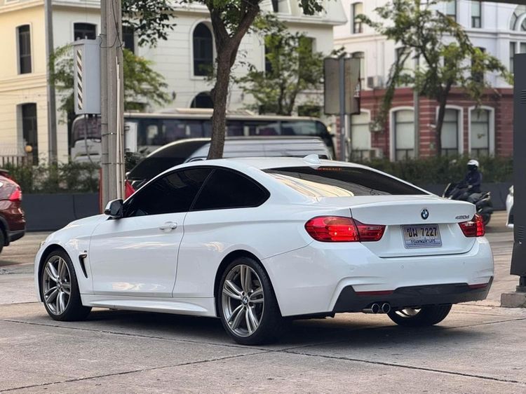 BMW Series 4 2016 420d Sedan เบนซิน ไม่ติดแก๊ส เกียร์อัตโนมัติ ขาว รูปที่ 4