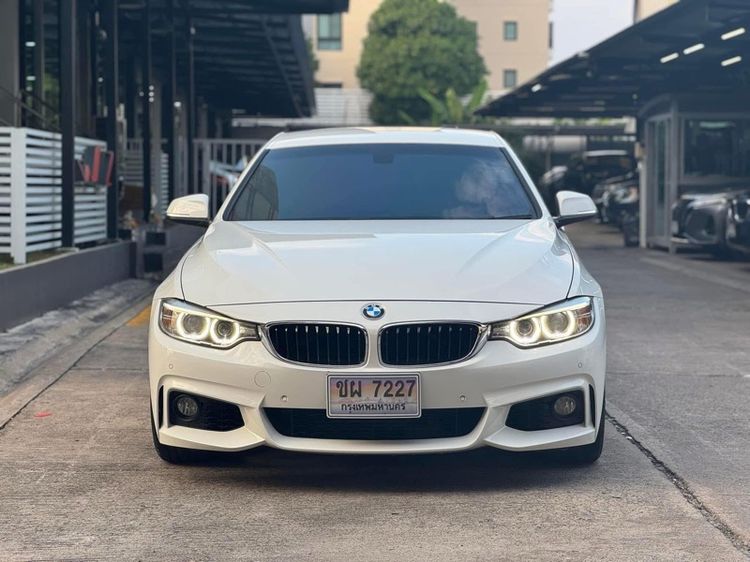 BMW Series 4 2016 420d Sedan เบนซิน ไม่ติดแก๊ส เกียร์อัตโนมัติ ขาว รูปที่ 3
