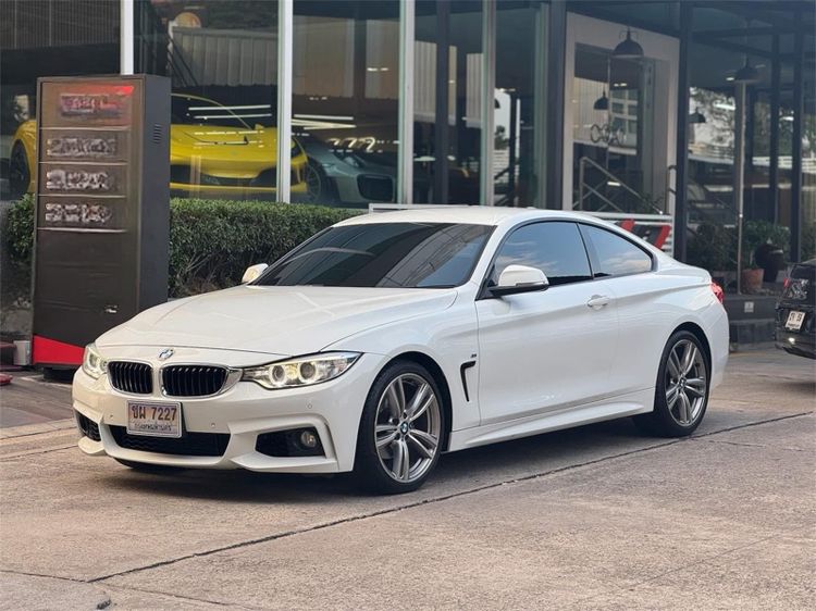 BMW Series 4 2016 420d Sedan เบนซิน ไม่ติดแก๊ส เกียร์อัตโนมัติ ขาว