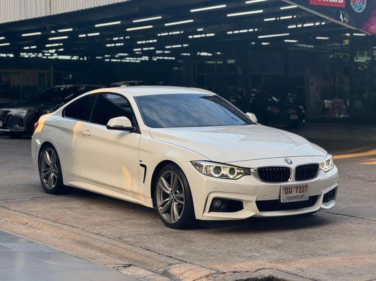 BMW Series 4 2016 420d Sedan เบนซิน ไม่ติดแก๊ส เกียร์อัตโนมัติ ขาว รูปที่ 2