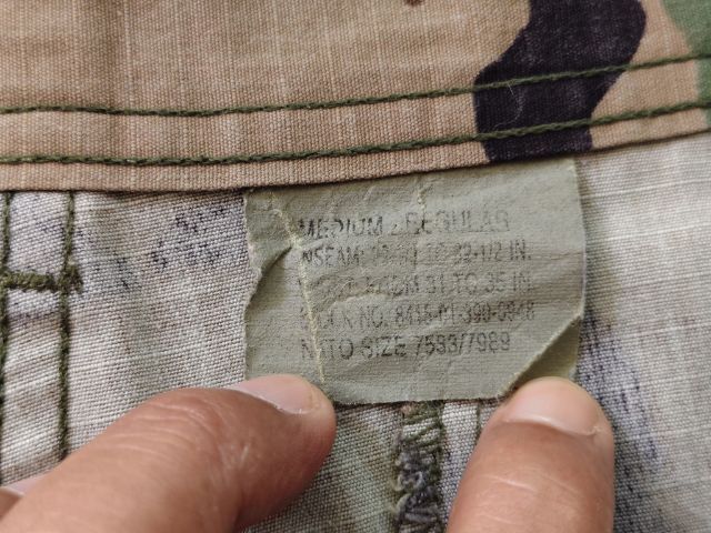 กางเกงทหารUS พรางวู้ดแลนด์ รูปที่ 10