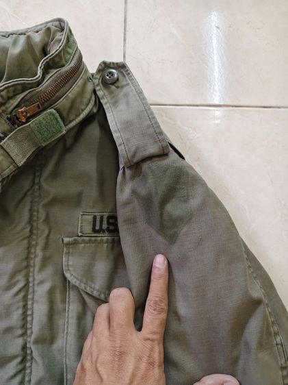 เสื้อทหาร M65 งานUSแท้ รูปที่ 18