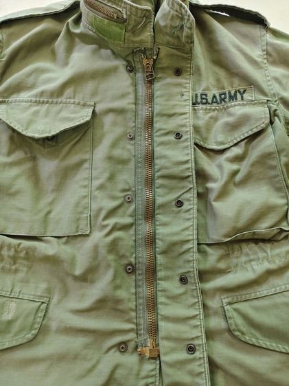 เสื้อทหาร M65 งานUSแท้ รูปที่ 7