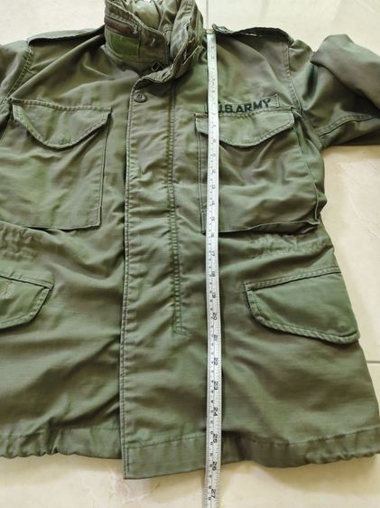 เสื้อทหาร M65 งานUSแท้ รูปที่ 3