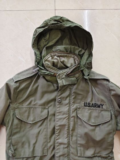 เสื้อทหาร M65 งานUSแท้ รูปที่ 8