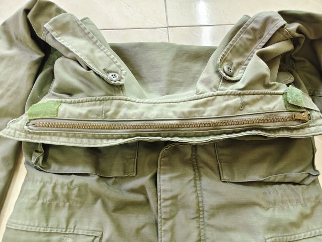 เสื้อทหาร M65 งานUSแท้ รูปที่ 9