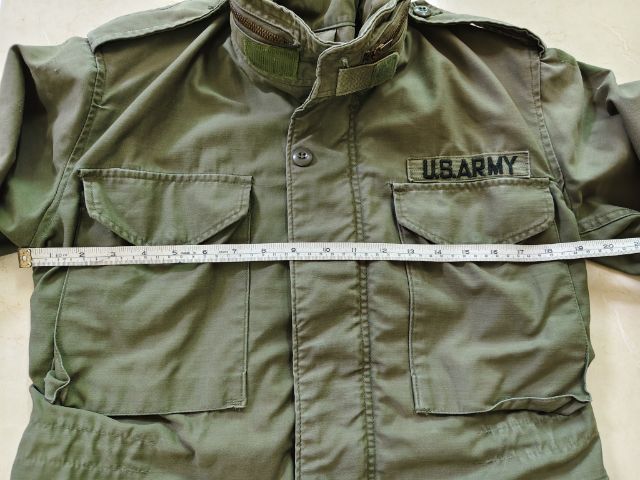 เสื้อทหาร M65 งานUSแท้ รูปที่ 4