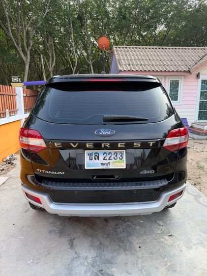 Ford Everest 2018 2.0 Titanium Plus Utility-car ดีเซล ไม่ติดแก๊ส เกียร์อัตโนมัติ ดำ รูปที่ 4