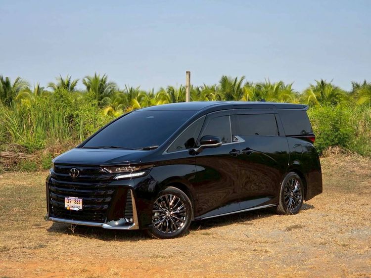 รถ Toyota Vellfire 2.5 Z สี ดำ