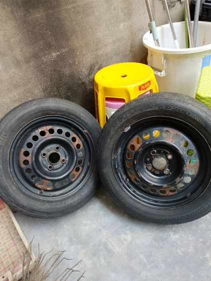 ขายล้ออะไหล่ตามสภาพ วางไว้เกะกะไม่ได้ใช้2วง ไปซ่อมเอาเอง รูปที่ 2