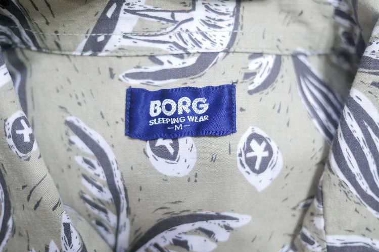 เสื้อฮาวาย Pacific Scene ลายฮาวาย-สีโทนน้ำตาล (L 50) รูปที่ 3