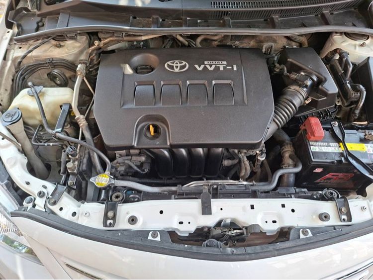 Toyota Altis 2013 1.6 G เบนซิน ไม่ติดแก๊ส เกียร์อัตโนมัติ ขาว รูปที่ 4
