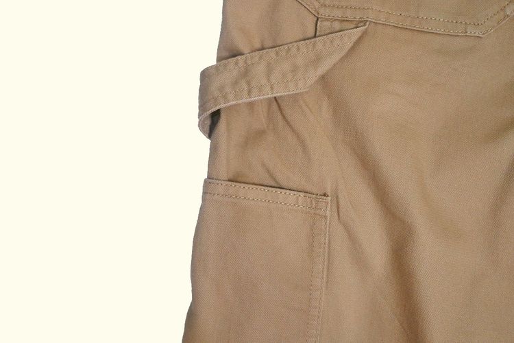 กางเกงขายาว Uniqlo สีกากี (L 33) รูปที่ 6