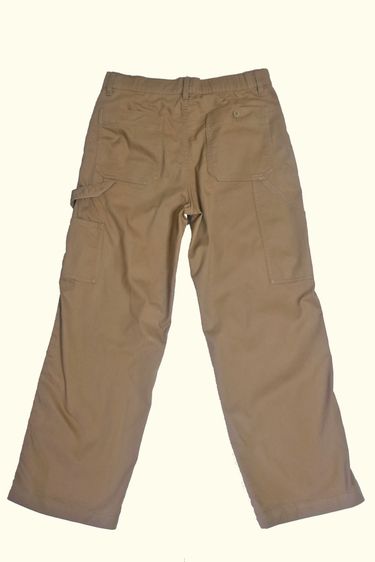 กางเกงขายาว Uniqlo สีกากี (L 33) รูปที่ 9
