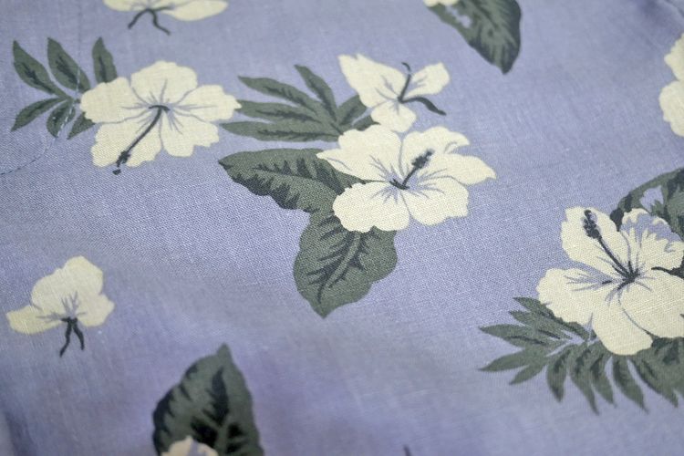 กางเกงขาสั้น Uniqlo พื้นสีออกเทา ลายดอก (M 34) รูปที่ 4