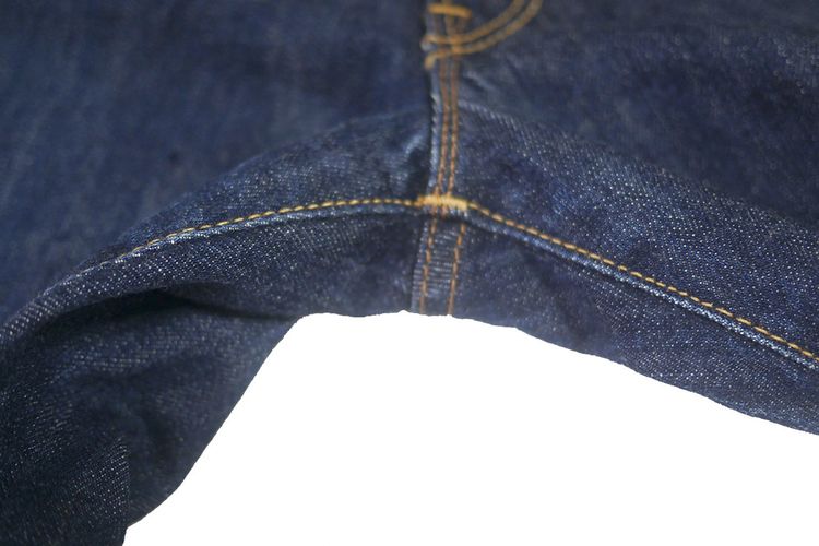 กางเกงยีนส์ Back Number สีน้ำเงินเข้ม รุ่น Premium Vintage Denim made in Nippon JAPAN (29) รูปที่ 6