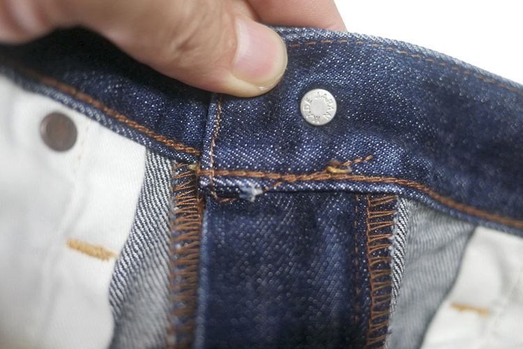 กางเกงยีนส์ Back Number สีน้ำเงินเข้ม รุ่น Premium Vintage Denim made in Nippon JAPAN (29) รูปที่ 13