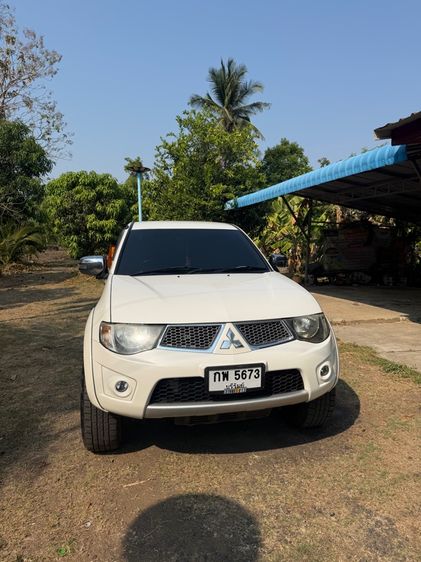 Mitsubishi Triton 2013 2.5 Plus GLS VG Turbo Pickup ดีเซล เกียร์อัตโนมัติ ขาว