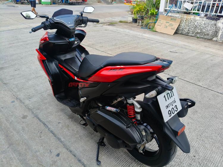 🛵ยังไงก็ขาย AEROX155 ปี 66 เครื่องดี สีสวย สตาร์ทมือ กุญแจรีโมท เล่มชุดโอนครบ+เปลี่ยนถ่ายน้ำมันเครื่องฟรี ส่งฟรี30 ก.ม รูปที่ 6