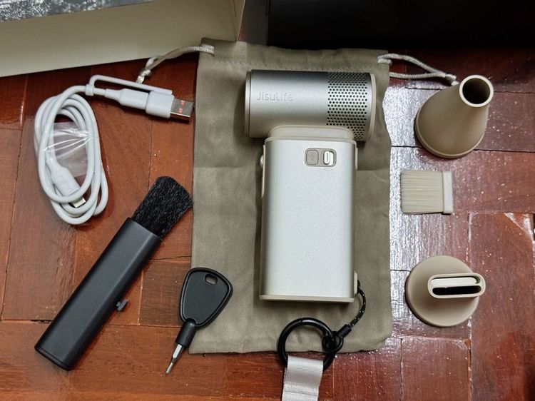 พัดลม JisuLife New 2025 Handheld Fan Ultra2 พัดลมพกพามัลติฟังก์ชัน รูปที่ 3