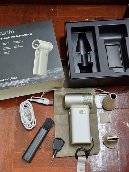 พัดลม JisuLife New 2025 Handheld Fan Ultra2 พัดลมพกพามัลติฟังก์ชัน รูปที่ 2