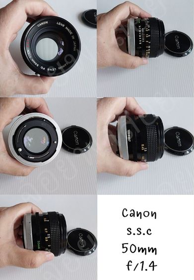 canon s.s.c 50 1.4 1028997 เลนส์มือหมุน เลนส์วินเทจ เลนส์มือสอง รูปที่ 2
