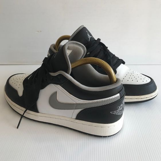 Jordan 1 low black particle gray รูปที่ 4