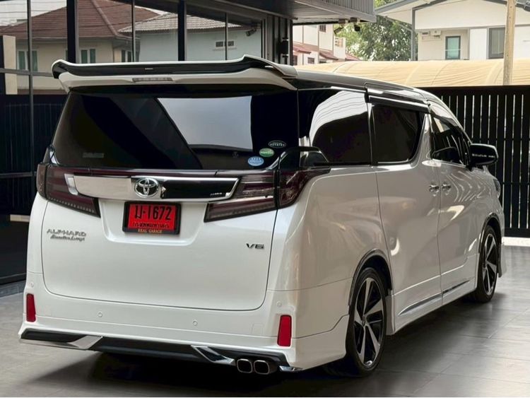 Toyota Alphard 2015 3.5 Executive Lounge Van เบนซิน LPG เกียร์อัตโนมัติ ขาว รูปที่ 3