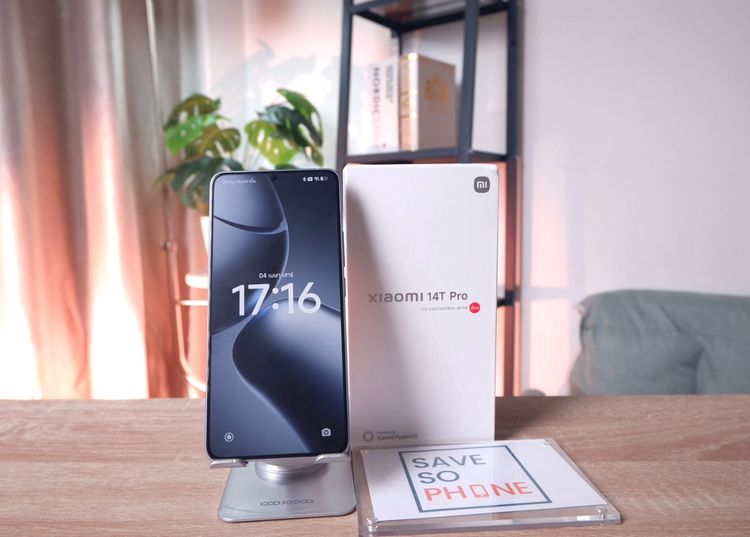 Xiaomi 14T Pro 12+512GB สี Blue เครื่องสวย ราคาเพียง 10,900.- มีประกันร้าน 60วัน รูปที่ 2