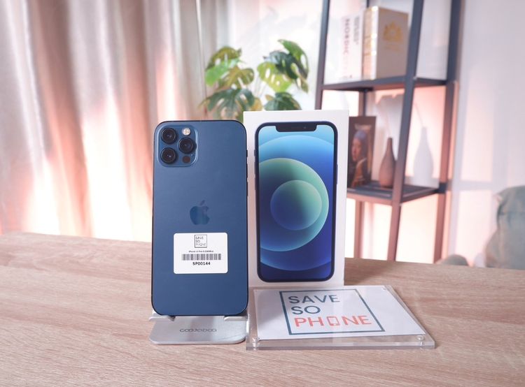 512 GB iPhone 12 Pro 512GB สี Blue เครื่องสวย ราคาเพียง 9,990.- มีประกันร้าน 60วัน