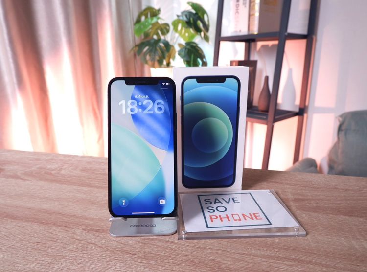iPhone 12 Pro 512GB สี Blue เครื่องสวย ราคาเพียง 9,990.- มีประกันร้าน 60วัน รูปที่ 2