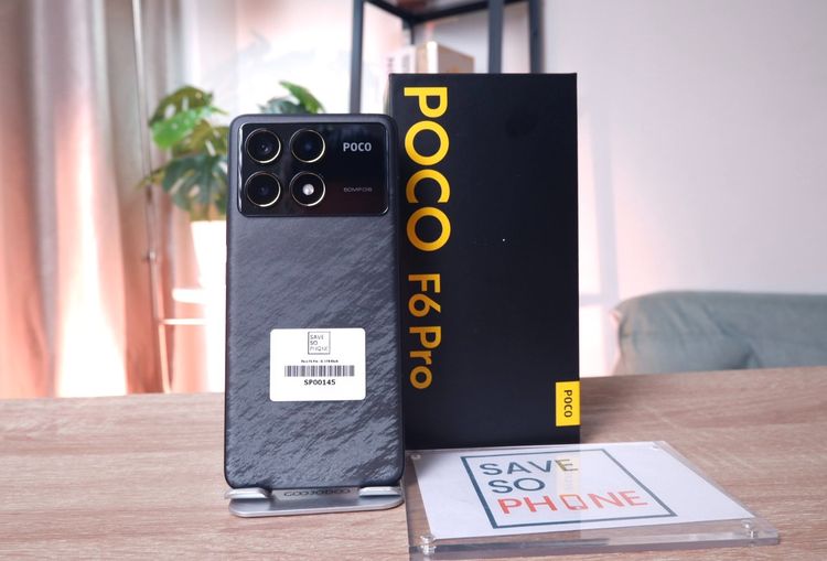 Xiaomi อื่นๆ มากกว่า 512 GB Poco F6 Pro 16+1TB สี Black เครื่องสวย ราคาเพียง 9,900.- มีประกันร้าน 60วัน