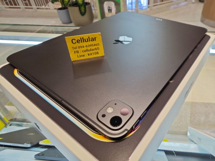 iPad Pro 13 M5 256GB ใส่ซิม Batt100 ประกัน7เดือนกว่า ไร้รอย ครบกล่อง รูปที่ 5