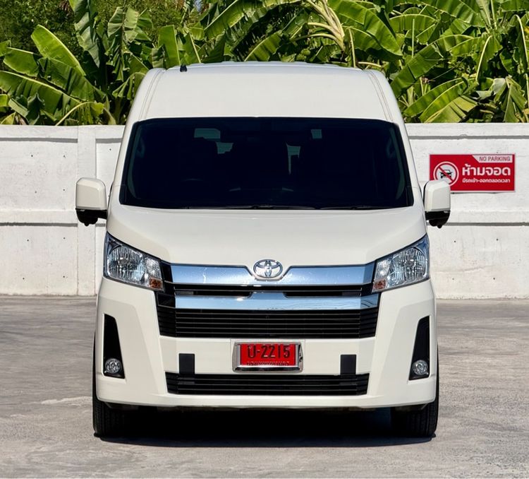 Toyota Commuter 2025 2.8 Van ดีเซล ไม่ติดแก๊ส เกียร์อัตโนมัติ ขาว รูปที่ 2