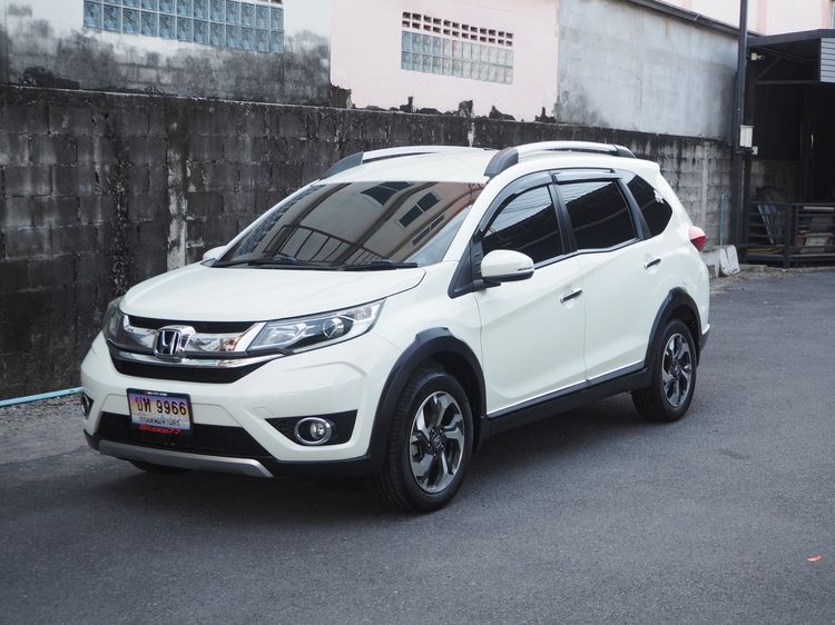 Honda BR-V 2019 1.5 SV Sedan เบนซิน ไม่ติดแก๊ส เกียร์อัตโนมัติ ขาว รูปที่ 2